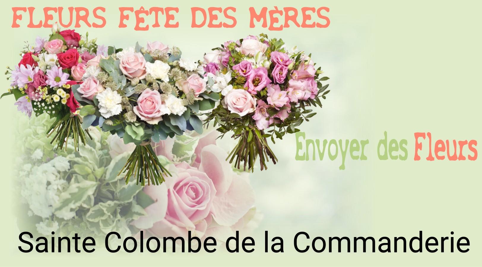 Bouquet de Fête des Mères livré à Sainte-Colombe-de-la-Commanderie